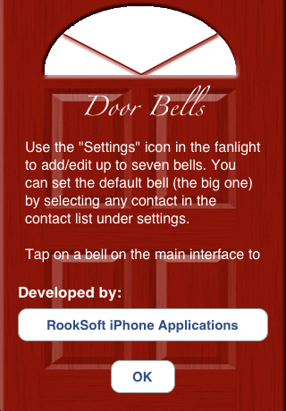 help DoorBells iPhone Application