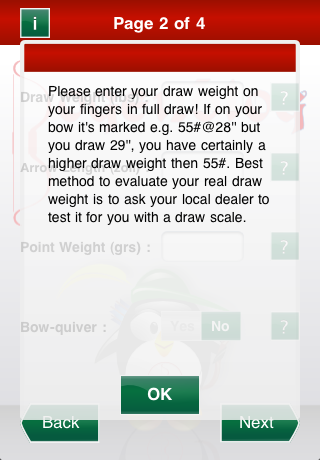 SpineCalc iPhone application, bow & arrow calculator, draw weight SpineCalc iPhone application, bow & arrow calculator, bow type iOS (iPad, iPhone) application by mobile developer RookSoft Pte Ltd of Singapore